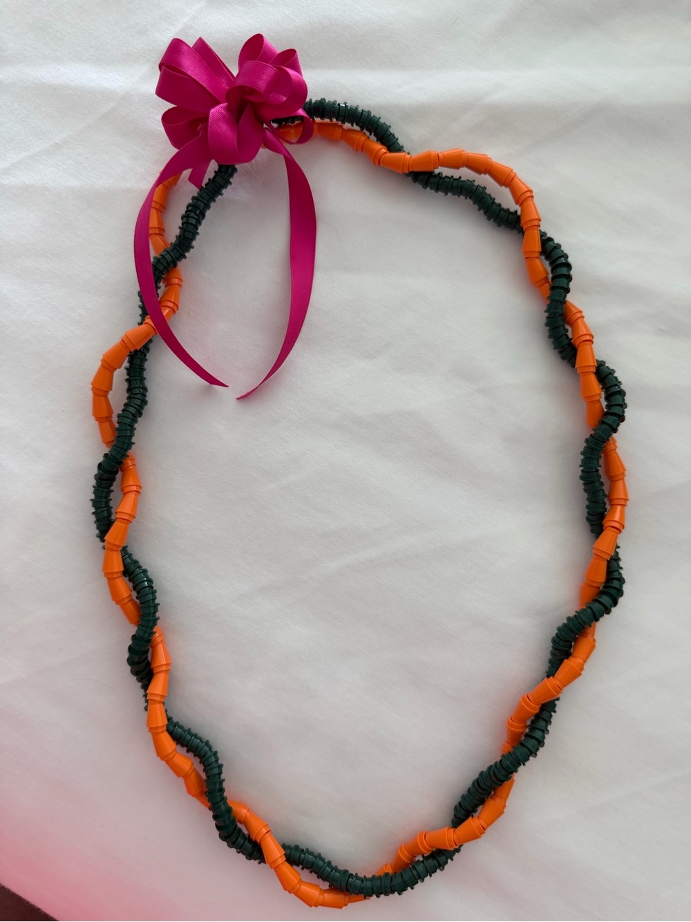 LEGO Lei Made in Hawaii Handmade Novelty Brick Flower Garland Gift🎉